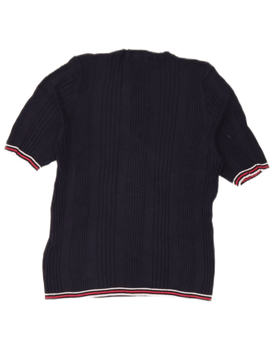 Suéter feminino MARKS & SPENCER com gola redonda Reino Unido 14 grande azul marinho