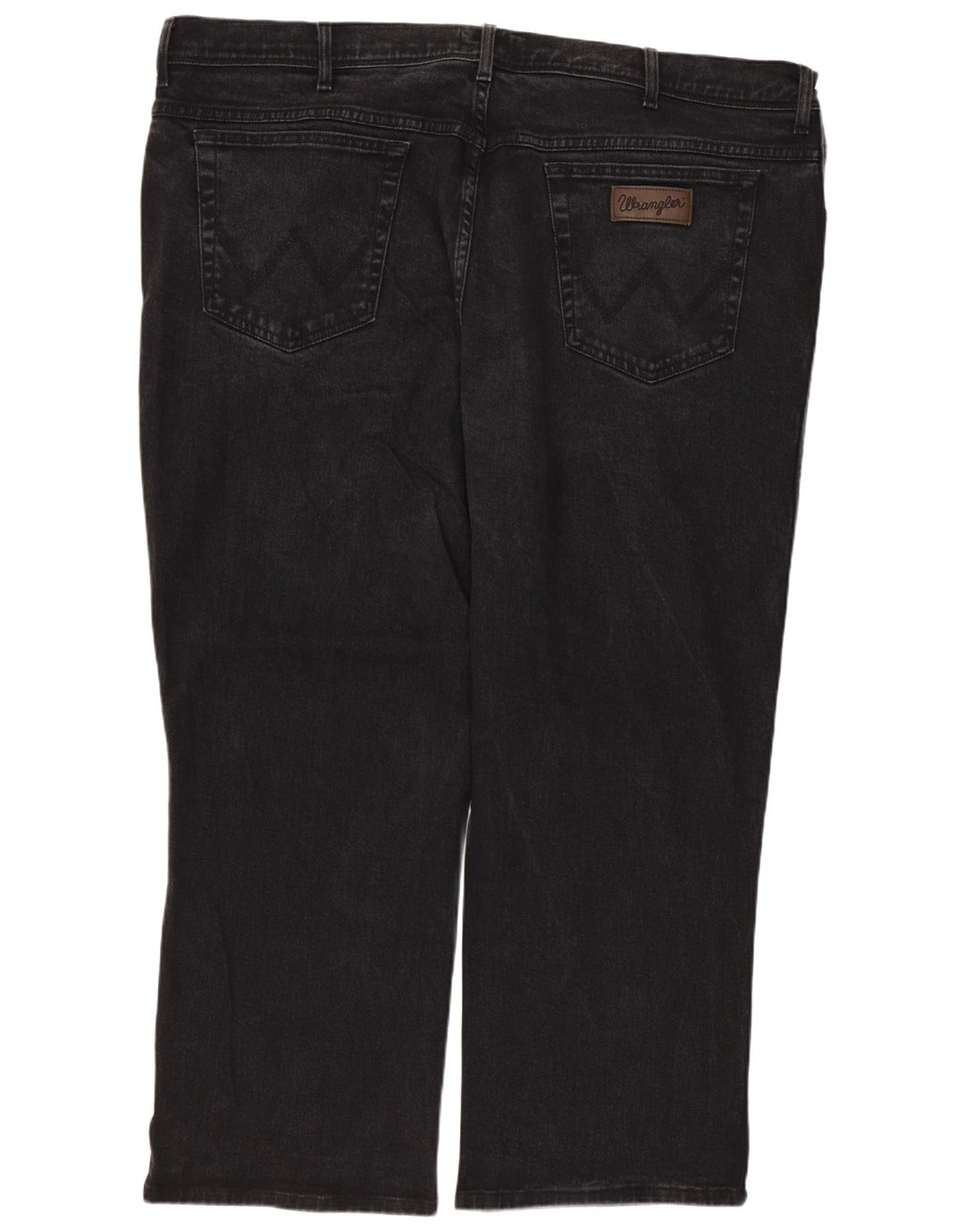 Wrangler Masculino Texas Straight Jeans W46 L27 Algodão Preto