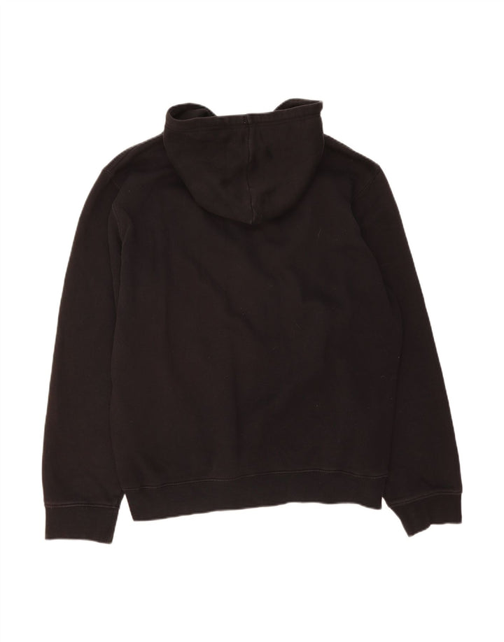 CHAMPION Suéter masculino com capuz e zíper gráfico XL algodão preto