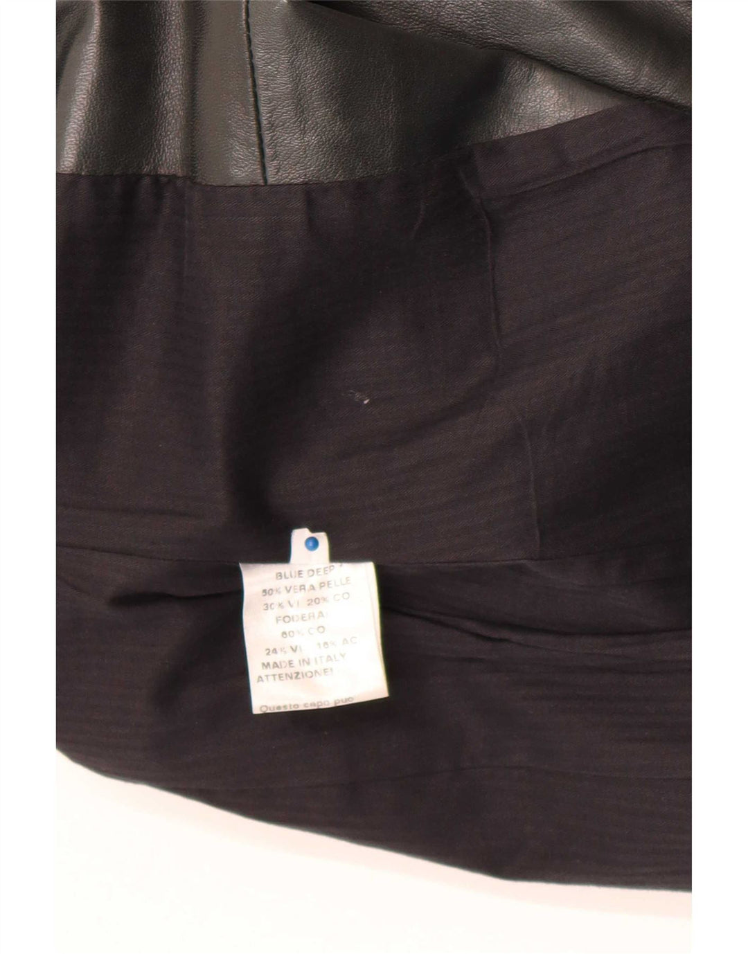 Jaqueta de couro feminina vintage IT 40 couro verde pequeno
