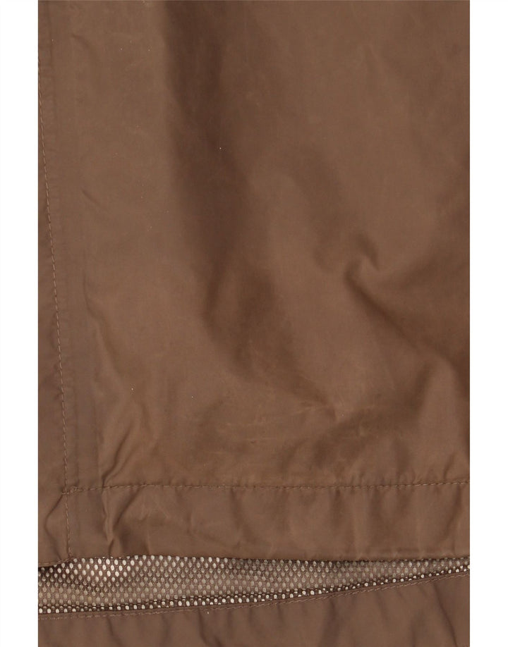 Jaqueta de chuva masculina Helly Hansen com capuz UK 40 grande poliamida bege