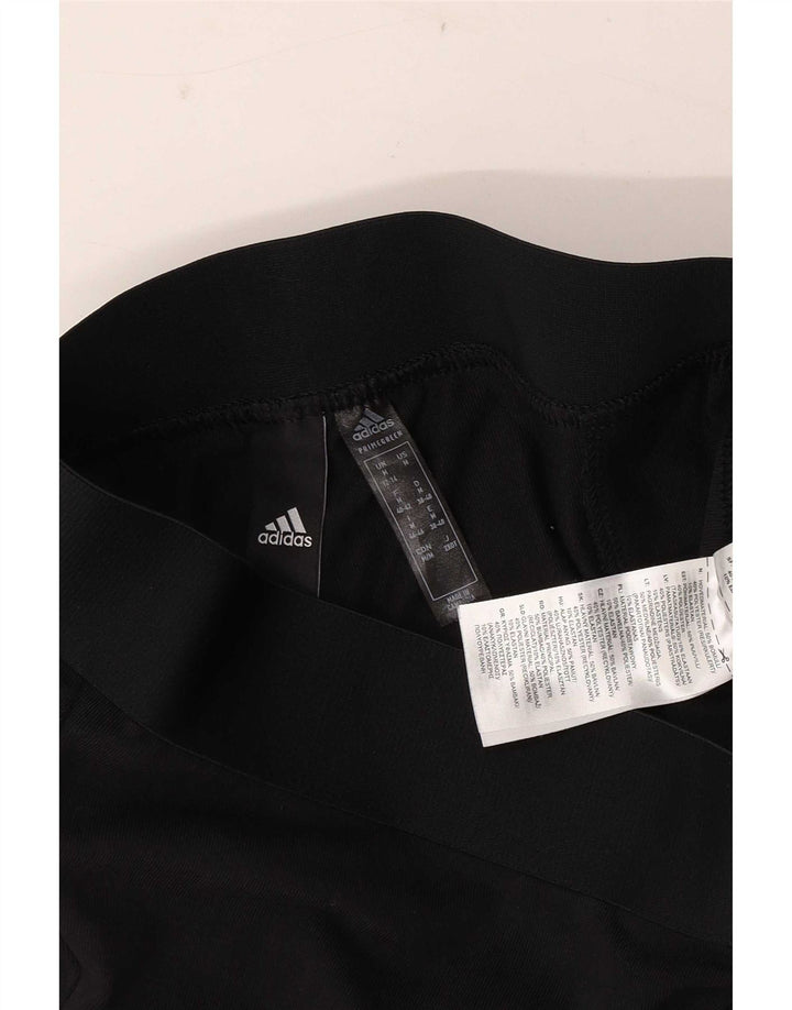 Leggings Adidas Feminino UK 12/14 Médio Algodão Preto