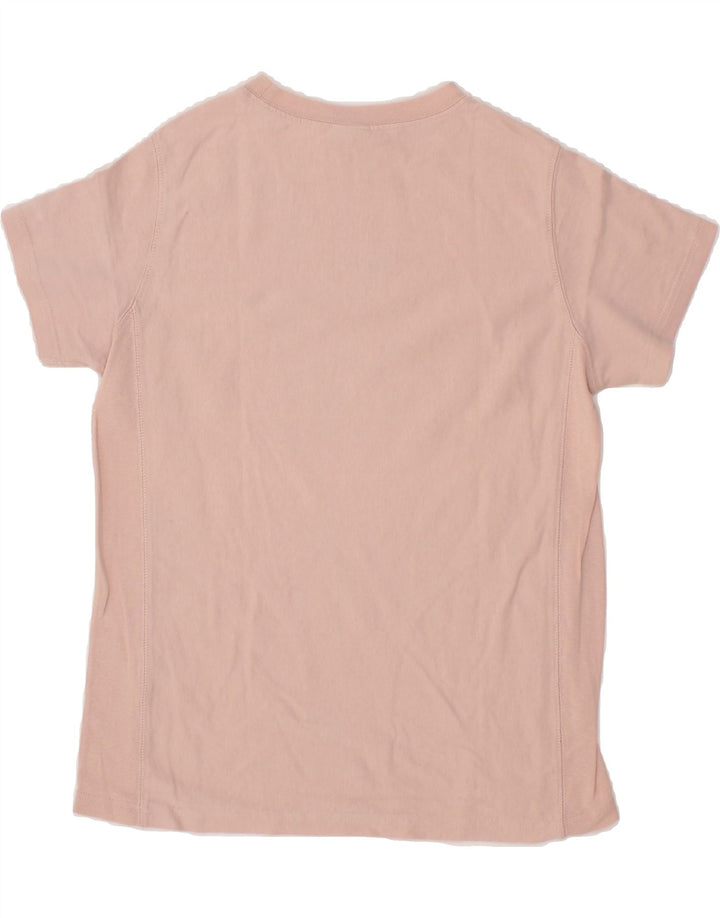 CHAMPION Womens T-Shirt Top UK 10 Small Pink Vintage Champion and Second-Hand Champion from Messina Hembry 