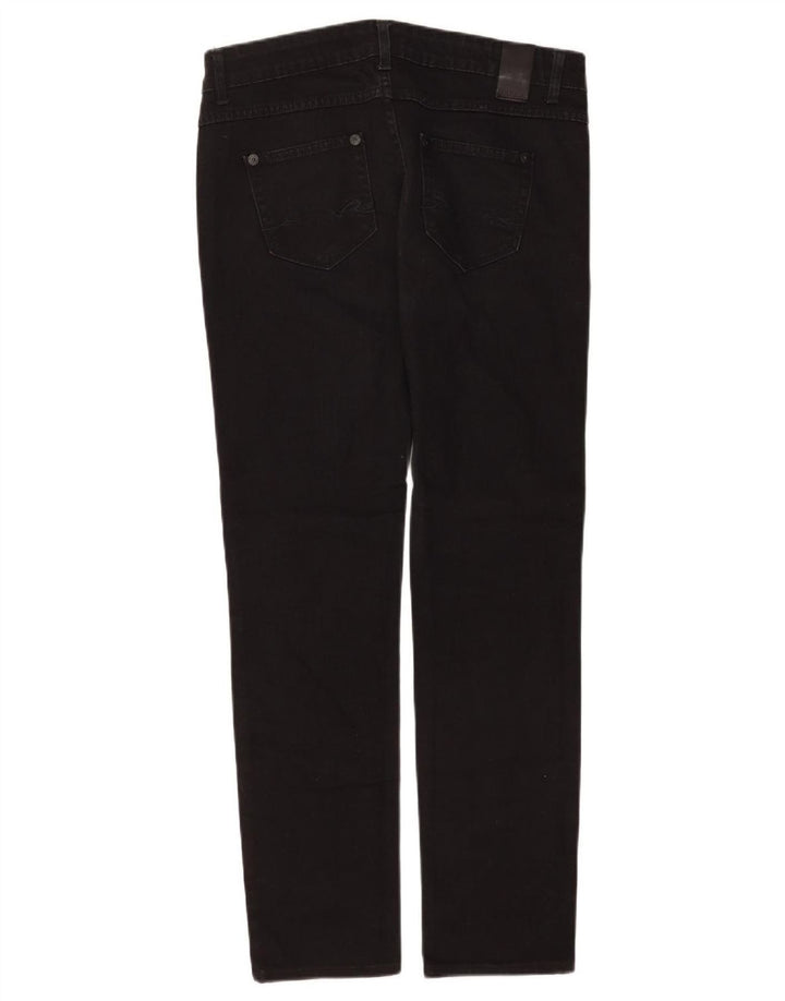 Max & Co. Jeans Slim Feminino W30 L30 Algodão Preto