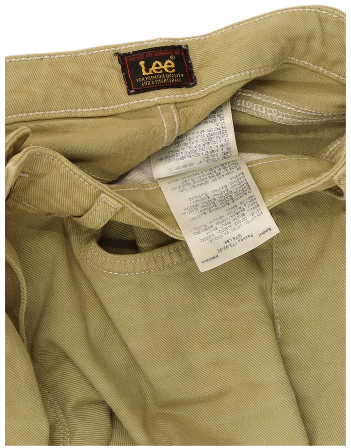 Lee Womens Carol Straight Jeans W30 L26 Algodão Verde