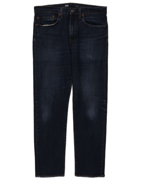 Calça jeans masculina Levi's 502 Tapered W34 L29 azul marinho algodão