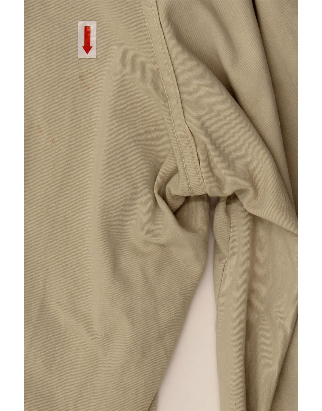 Shorts chino masculino CARRERA W38 XL algodão bege