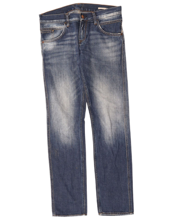 Meltin' Pot masculino namorado ajuste jeans reto W32 L31 algodão azul
