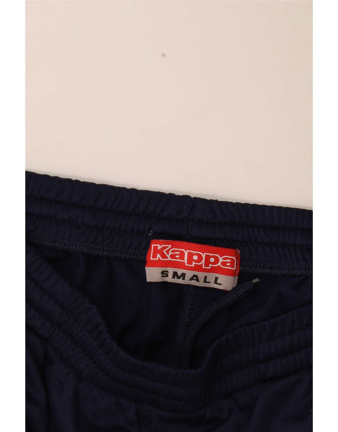 Calça de treino feminina Kappa UK 10 pequena azul marinho