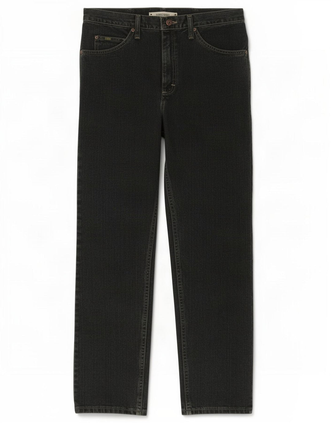 Lee Mens Regular Fit Straight Jeans W34 L32 Azul Marinho Algodão