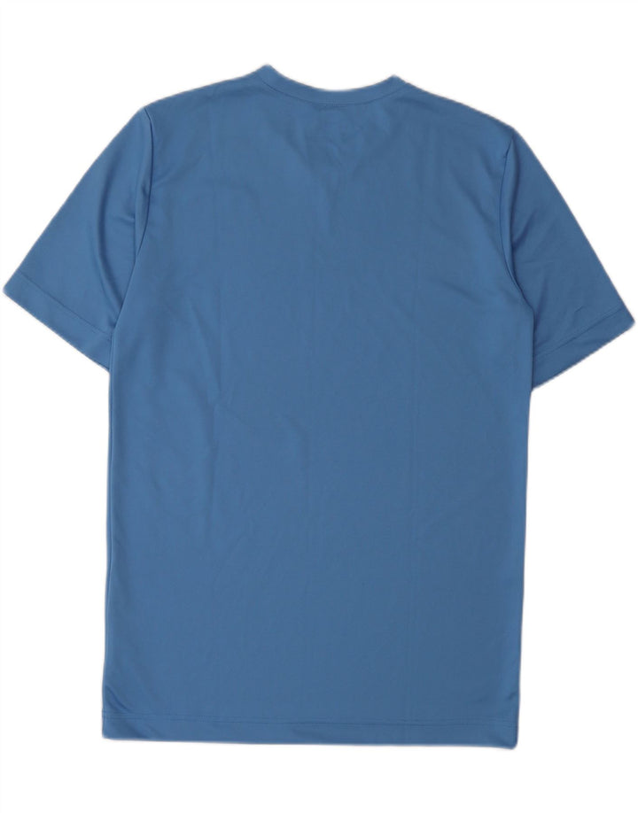 Camiseta masculina PUMA Top pequeno azul poliéster