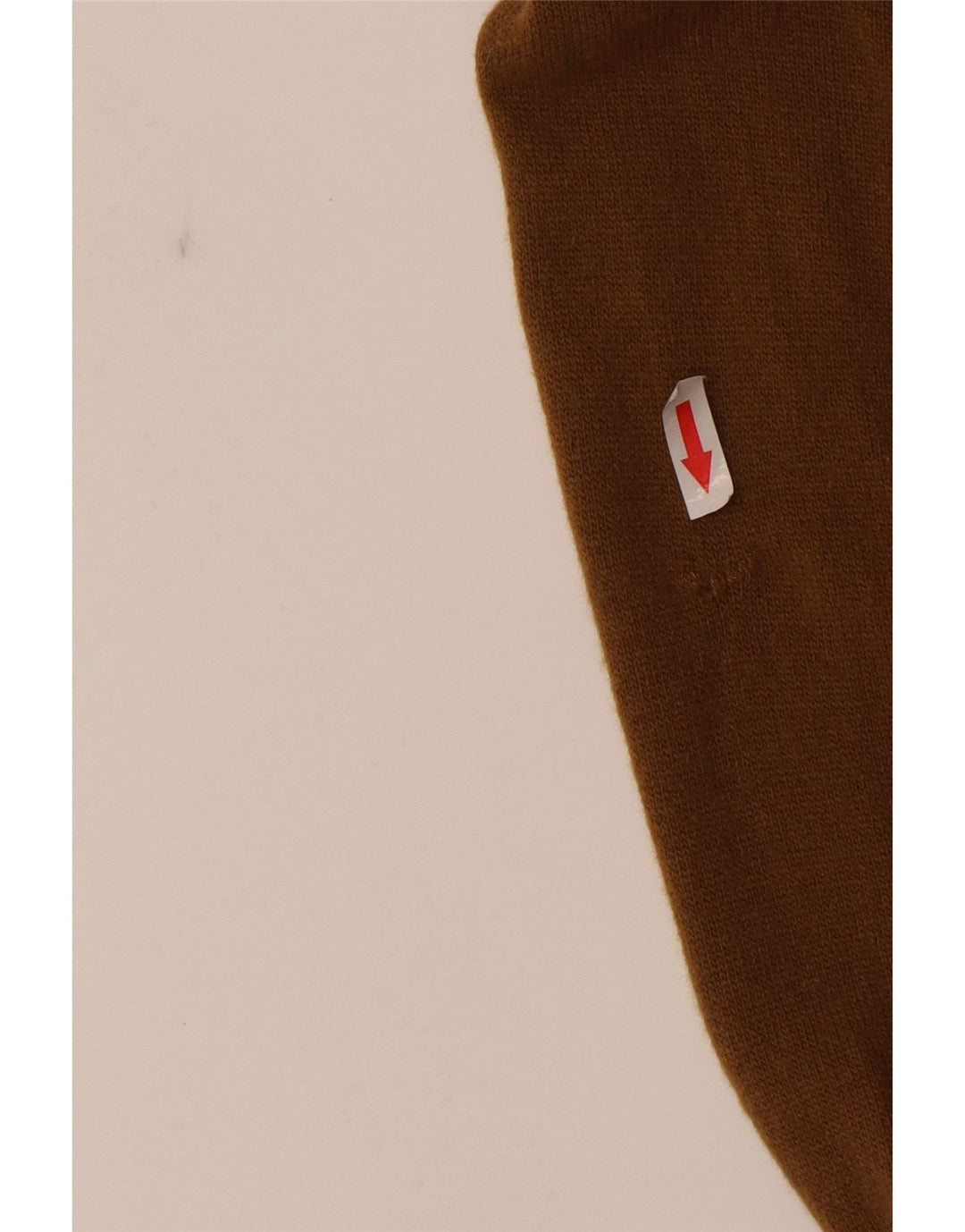 Suéter cardigã masculino BENETTON IT 48 lã de cordeiro marrom médio