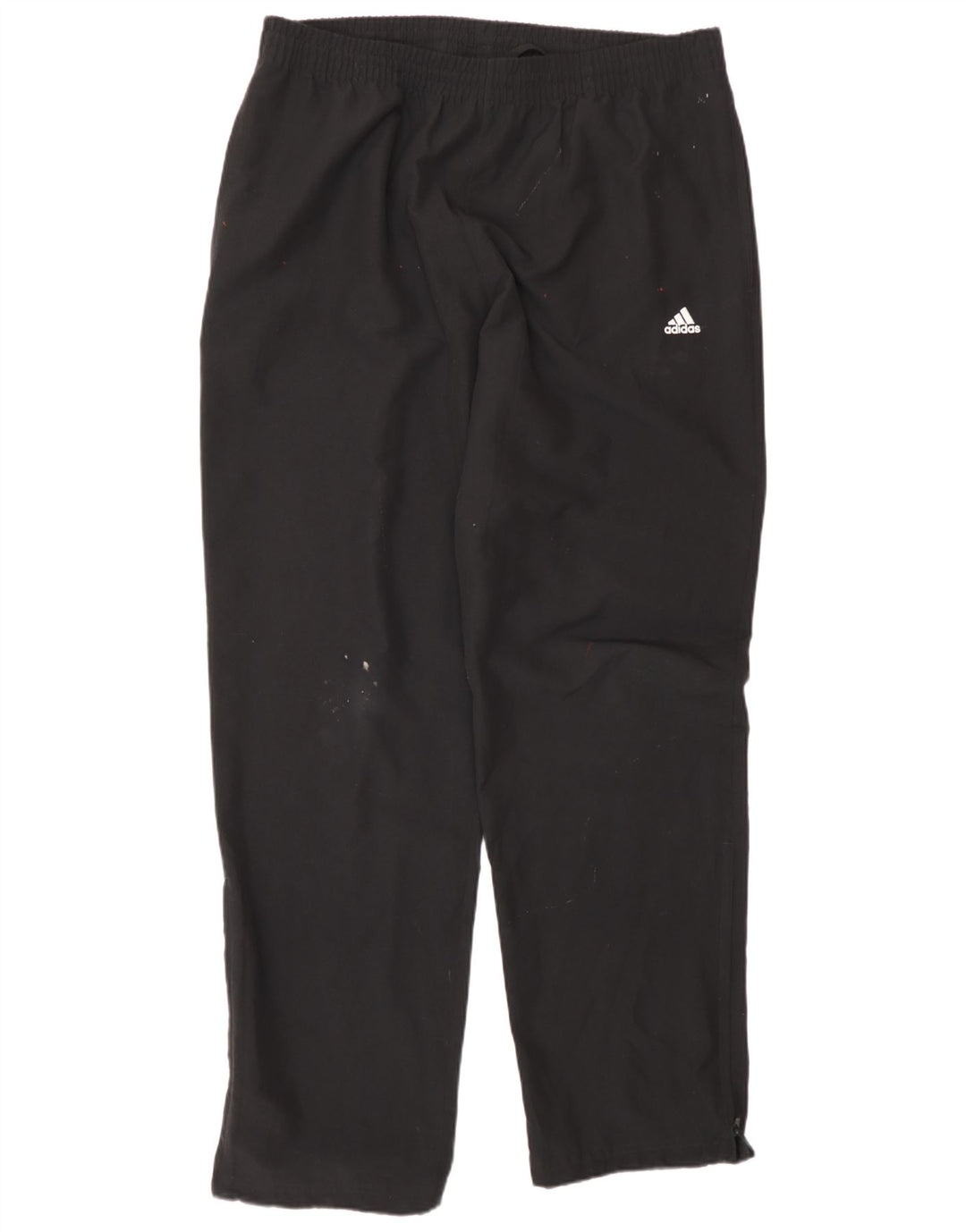Calça de treino masculina Adidas grande poliéster preto