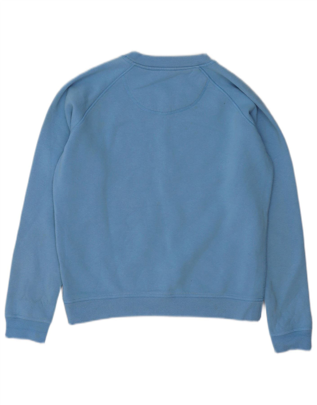 JACK WILLS Suéter feminino oversized Reino Unido 8 pequeno algodão azul