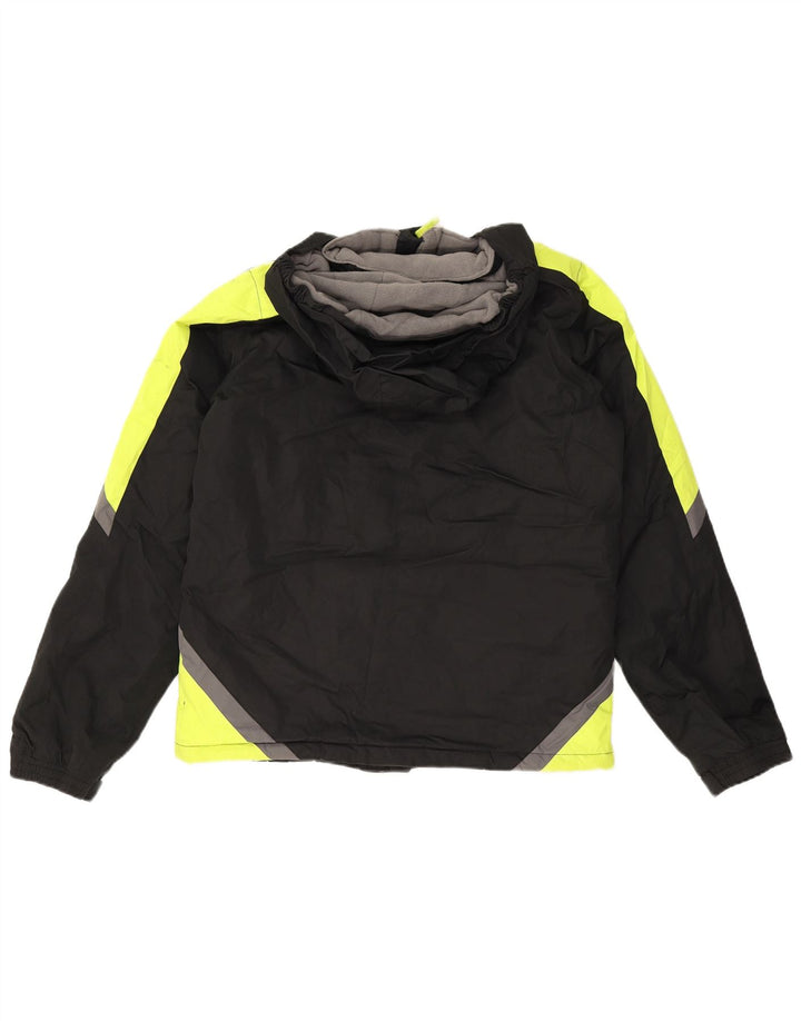 Jaqueta corta-vento para meninos Mountain Warehouse 12-13 anos preto colorblock