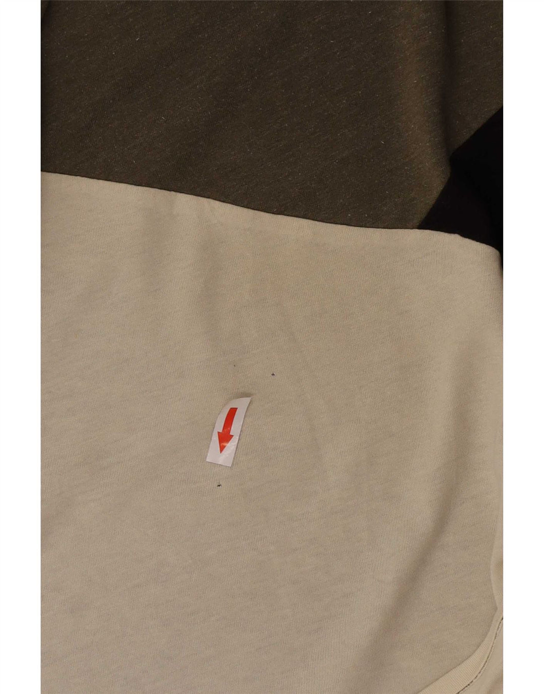 Camiseta masculina Jack & Jones Top médio cáqui colorblock