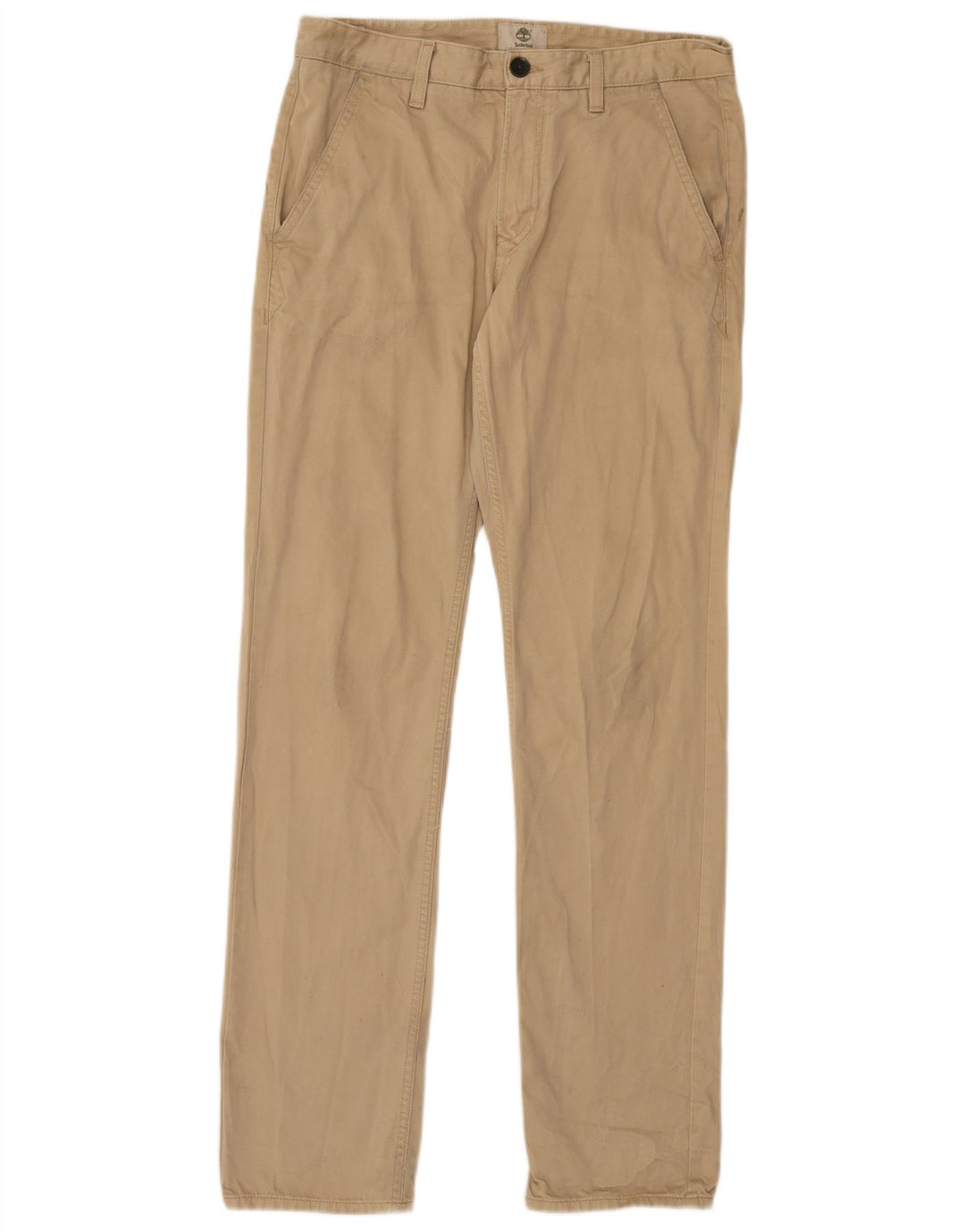 Calça chino reta masculina TIMBERLAND W32 L32 bege