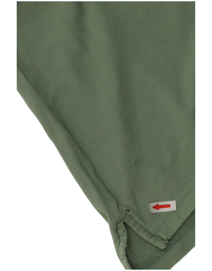 Camisa polo masculina Timberland médio algodão verde