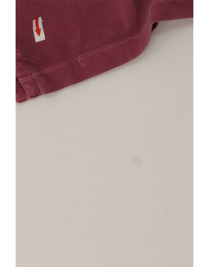 Camisa polo masculina Marlboro Classics grande algodão rosa