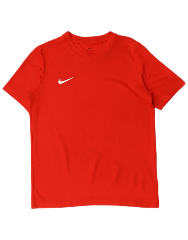 Camiseta Nike Boys Dri Fit Top 13-14 Anos XL Vermelho Poliéster