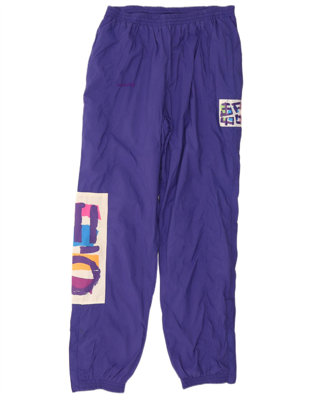 Calças de treino gráfico masculino vintage joggers médio roxo