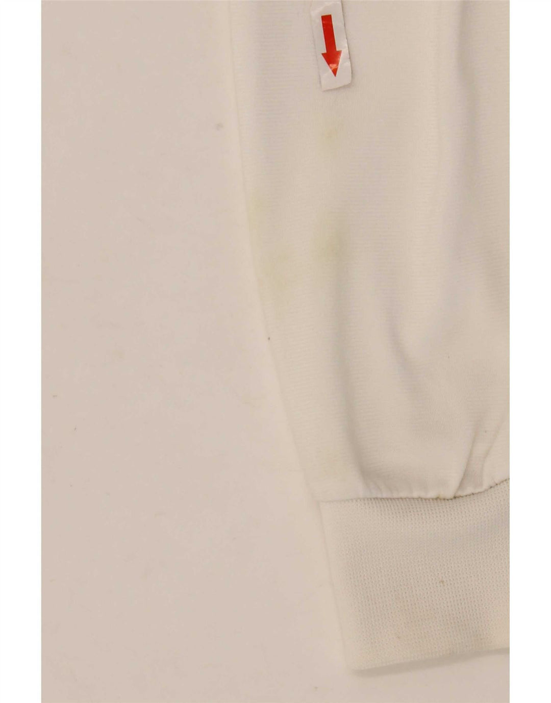 Adidas Mens Treino Top Jaqueta Grande Poliéster Branco
