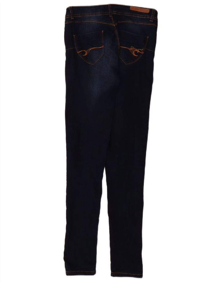 Desigual Jeans Skinny Feminino W30 L34 Azul Marinho