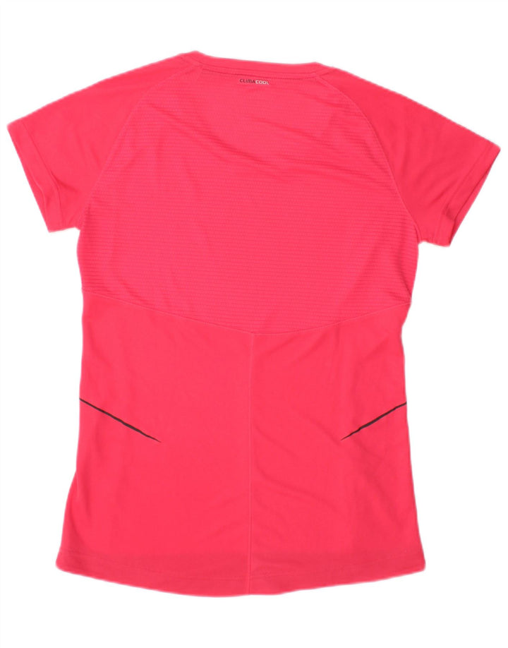 Camiseta Adidas Climacool Feminina Top UK 12 Médio Rosa