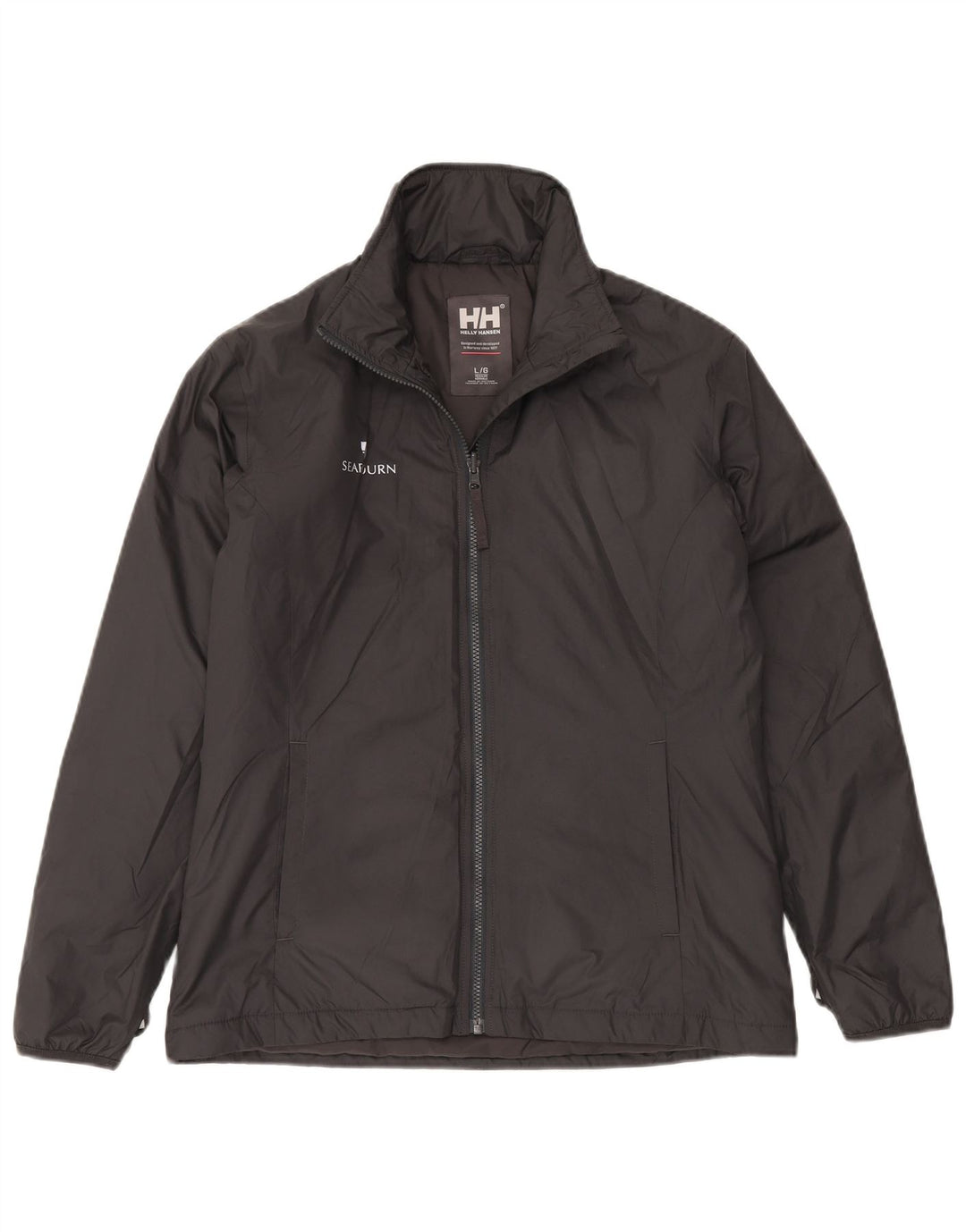 Jaqueta corta-vento masculina HELLY HANSEN de ajuste regular Reino Unido 40 grande preta