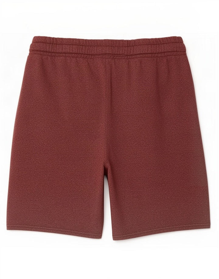 Superdry Mens Graphic Sport Shorts médio bordô poliéster