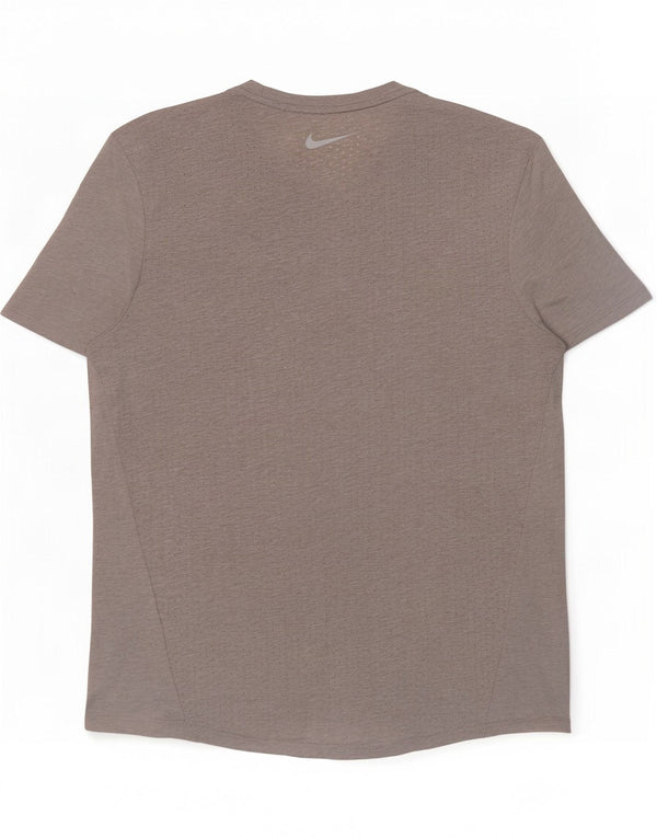 Camiseta Nike Masculina Dri Fit Top Cinza Médio Poliéster