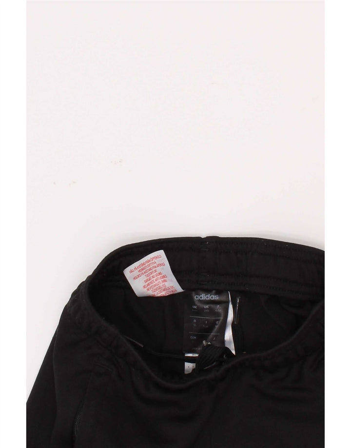 Calças de treino Adidas meninos 5-6 anos preto poliéster