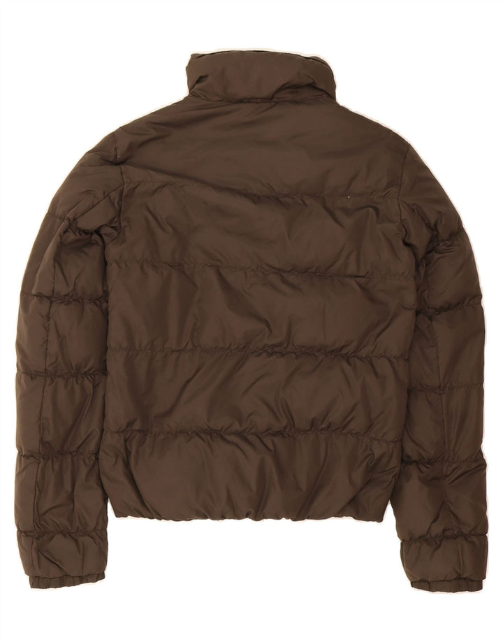 WOOLRICH Womens Padded Jacket UK 12 Medium Brown Vintage Woolrich and Second-Hand Woolrich from Messina Hembry 