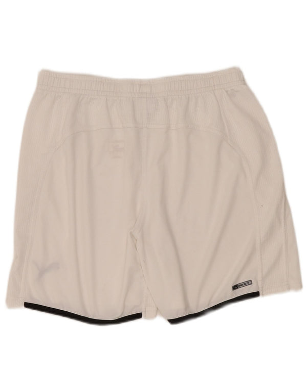 Shorts esportivos masculinos Puma grandes brancos