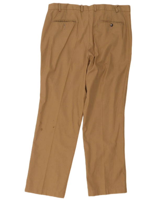 Calça Chino Masculina Marks & Spencer W38 L31 Algodão Bege