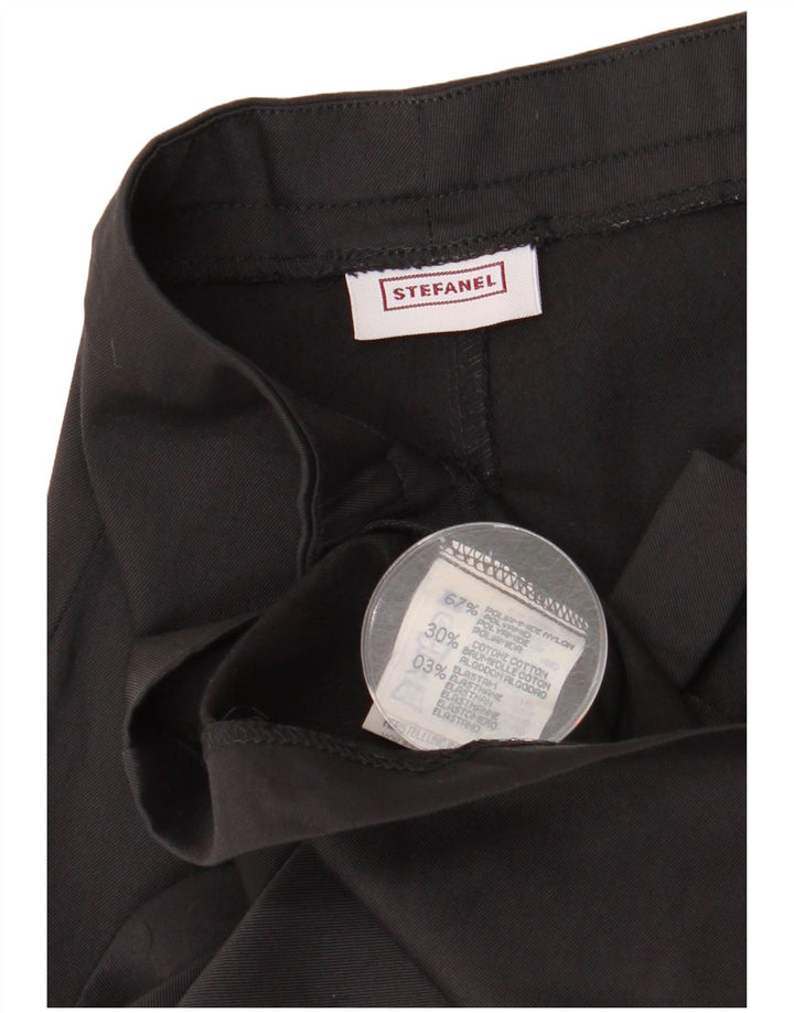 Saia lápis feminina Stefanel IT 42 médio W28 poliamida preta