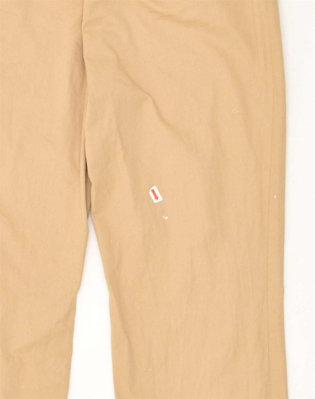 MASSIMO DUTTI Womens Slim Casual Trousers W28 L26 Beige Cotton | Vintage Massimo Dutti | Thrift | Second-Hand Massimo Dutti | Used Clothing | Messina Hembry 
