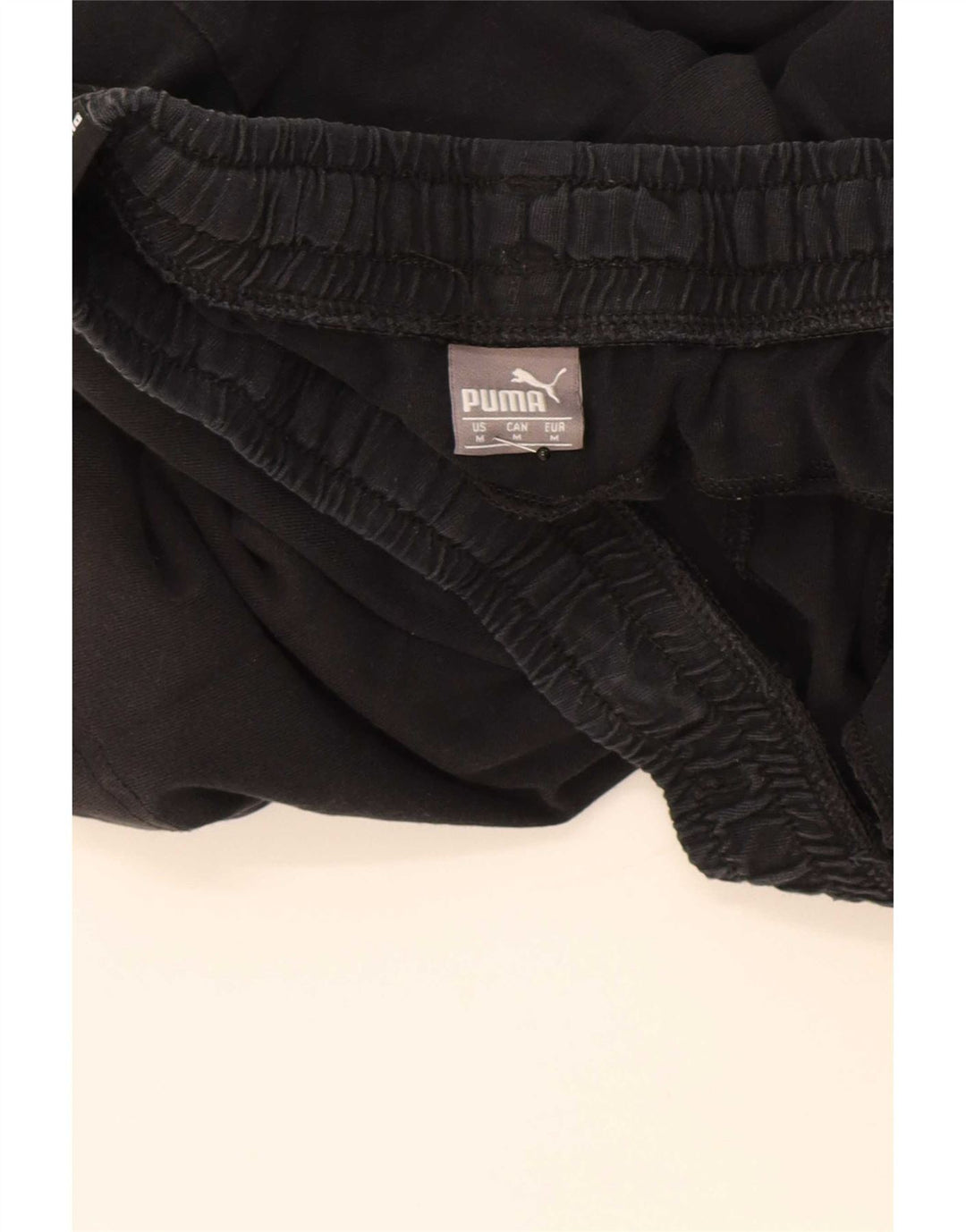 Shorts esportivos gráficos masculinos Puma médio preto algodão