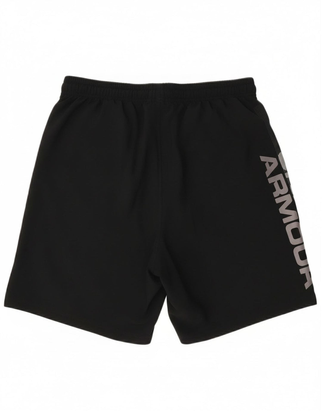 Shorts esportivos gráficos masculinos Under Armour grandes pretos