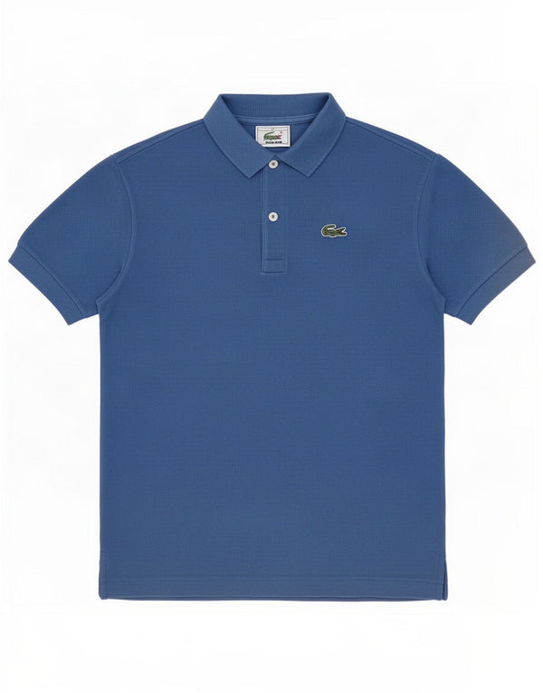 Polo Lacoste Menino 11-12 Anos Azul Algodão
