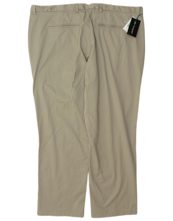 Calça Chino Masculina Marks & Spencer Autograph Straight W42 L29 Algodão Cáqui