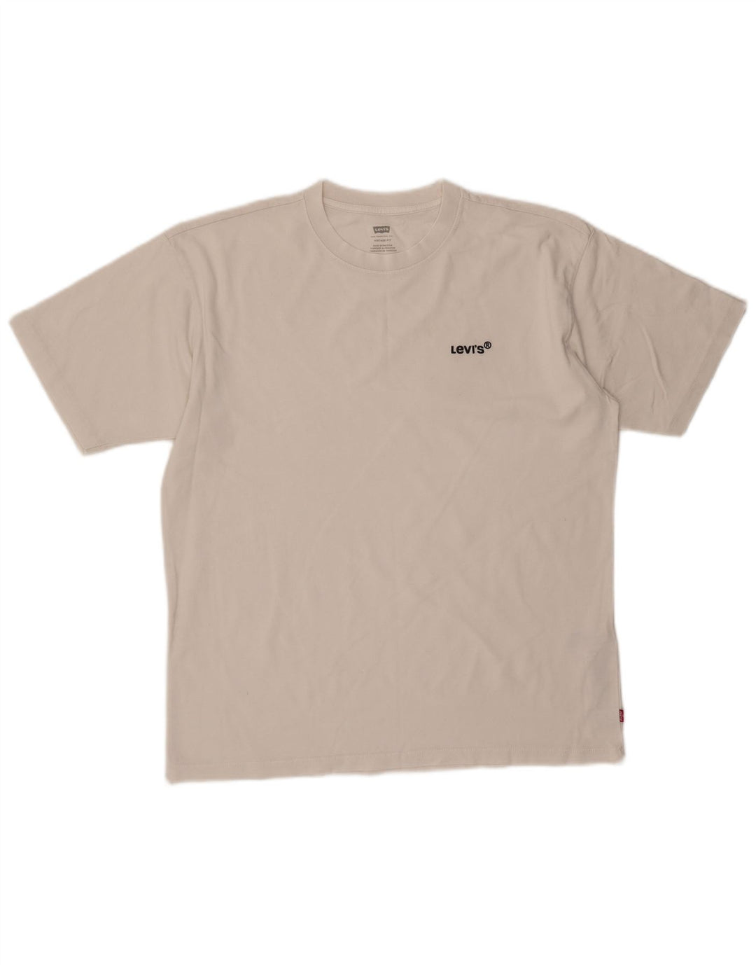 Camiseta masculina Levi's Vintage Fit Top médio algodão branco