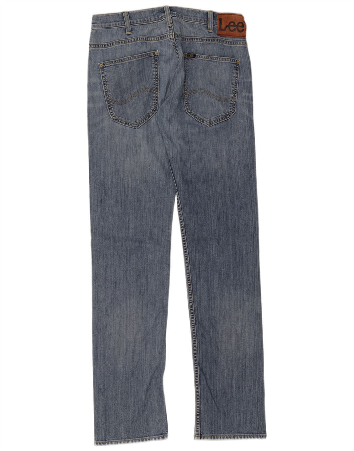 Calça jeans feminina LEE Powell Slim W31 L34 azul algodão