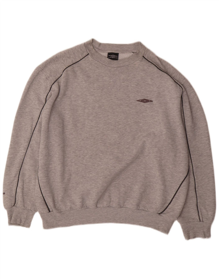 Moletom Masculino Umbro Jumper XL Cinza Poliéster
