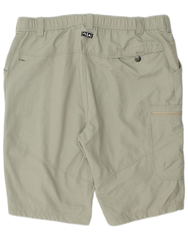 ADIDAS Mens Climalite Cargo Shorts W34 Grande Verde