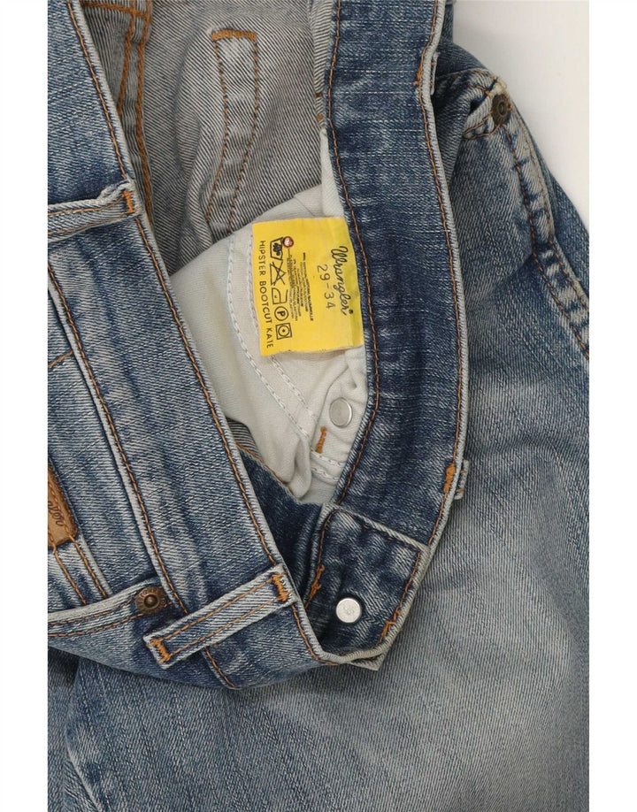 Wrangler Masculino Kate Bootcut Jeans W29 L29 Azul Algodão