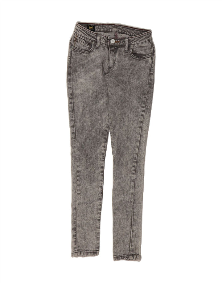 LEE Womens Skinny Jeans W25 L26 Grey Cotton Vintage Lee and Second-Hand Lee from Messina Hembry 
