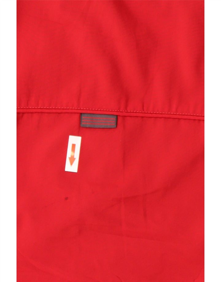 Adidas Mens Tracksuit Top Jacket XL Vermelho Poliéster