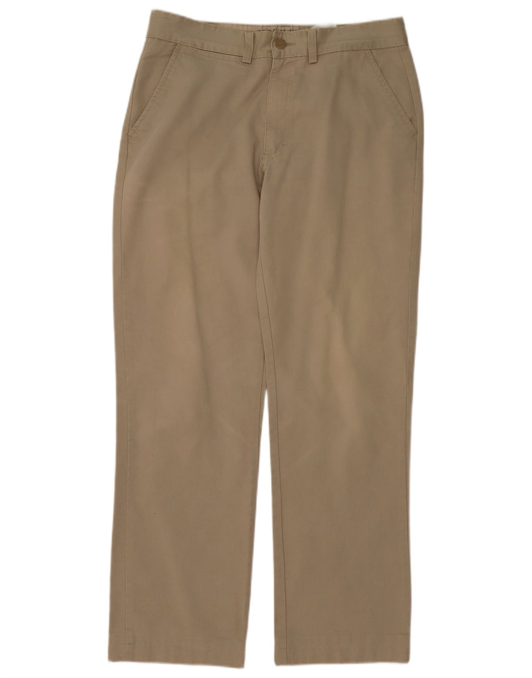 Calça Chino Masculina CLASSIC IT 48 Médio W32 L31 Algodão Cáqui
