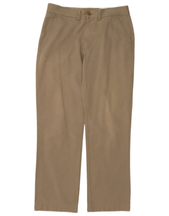 Calça Chino Masculina CLASSIC IT 48 Médio W32 L31 Algodão Cáqui